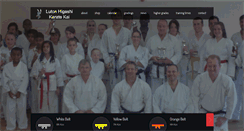 Desktop Screenshot of luton-karate.co.uk